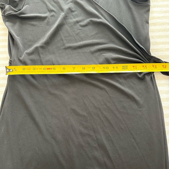 Studio M Wrap Dress Black - Picture 7 of 12